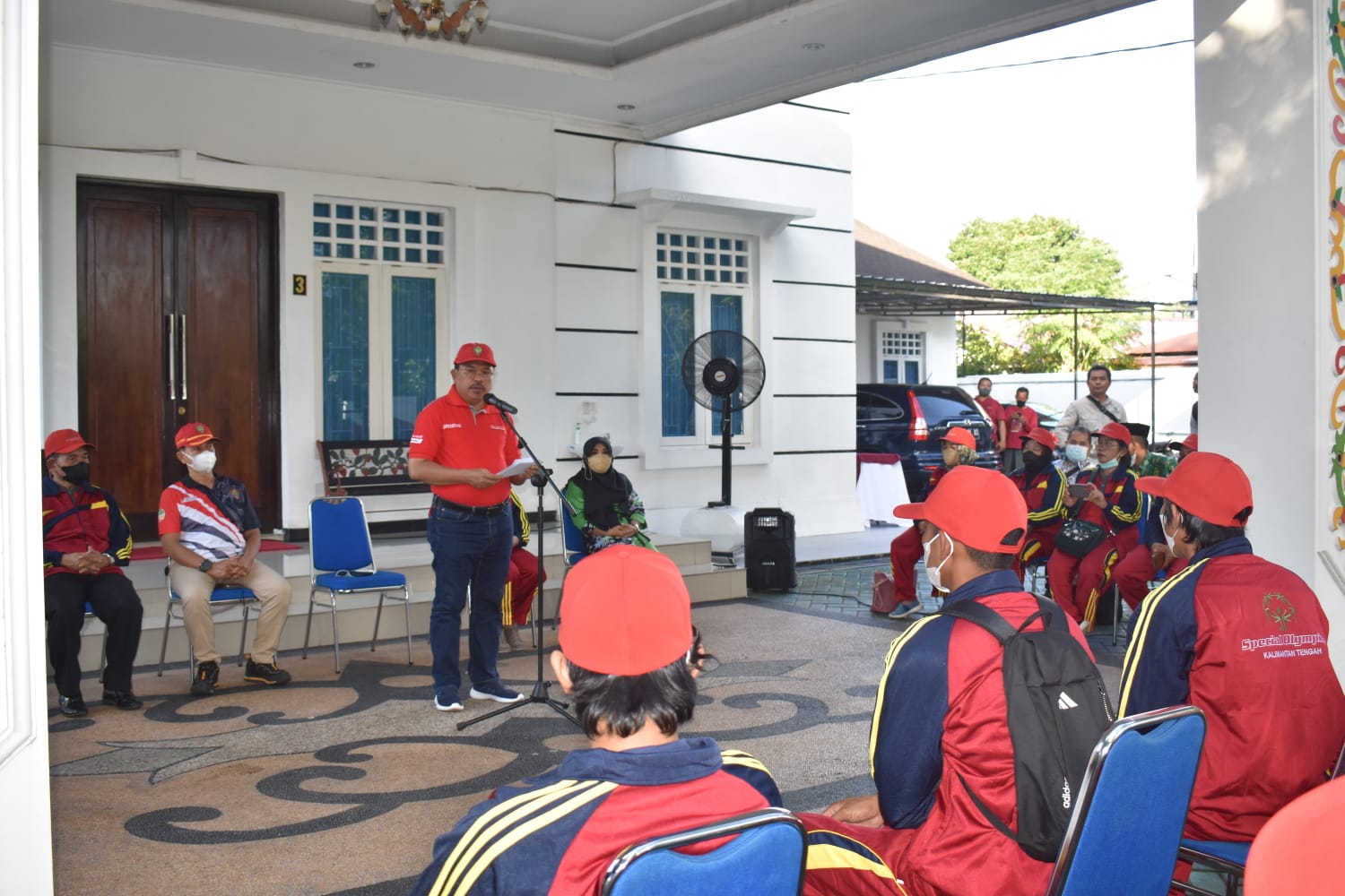 Pelepasan Keberangkatan Kontingen Pekan Special Olympic Nasional Kalteng