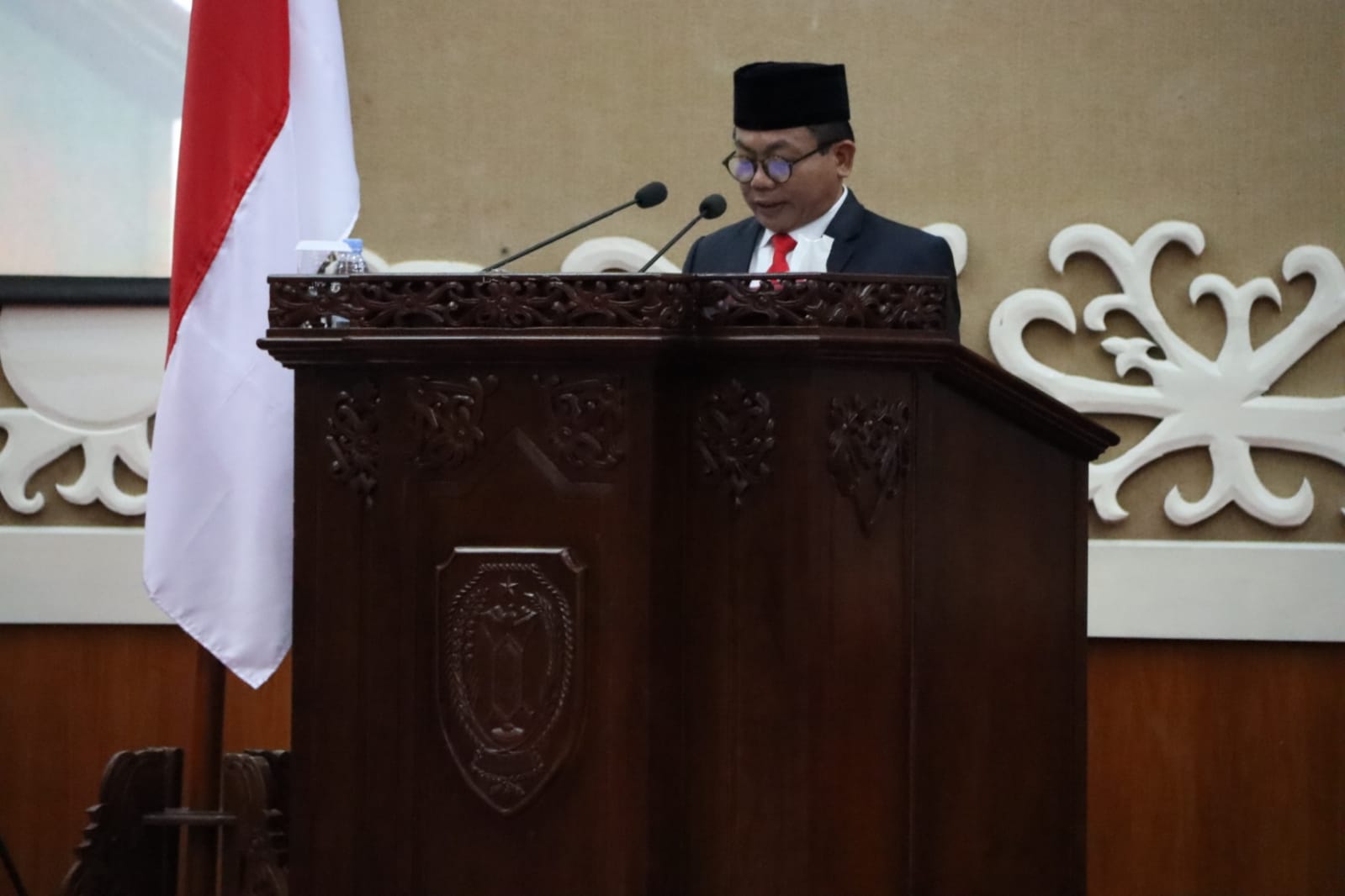 Wagub Kalteng Edy Pratowo Hadiri Peresmian Pemberhentian dan Peresmian Pengangkatan Pengganti Sisa Masa Jabatan Tahun 2019-2024