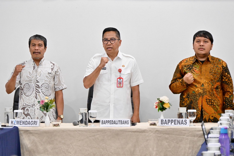 Kepala Bappedalitbang Leonard S. Ampung Harapkan Peran Aktif Pokja Provinsi dan Pusat untuk Berikan Input/Masukan dan Saran