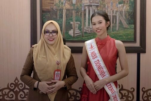 Disbudpar Kalteng Terima Audiensi Finalis Miss Tionghoa Indonesia 2024