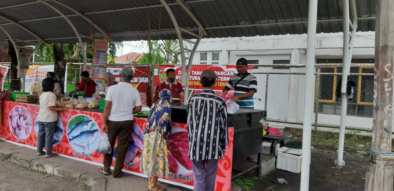 Dislutkan Prov. Kalteng Buka Kembali Stand Penjualan Ikan Segar Di Pasar Penyeimbang