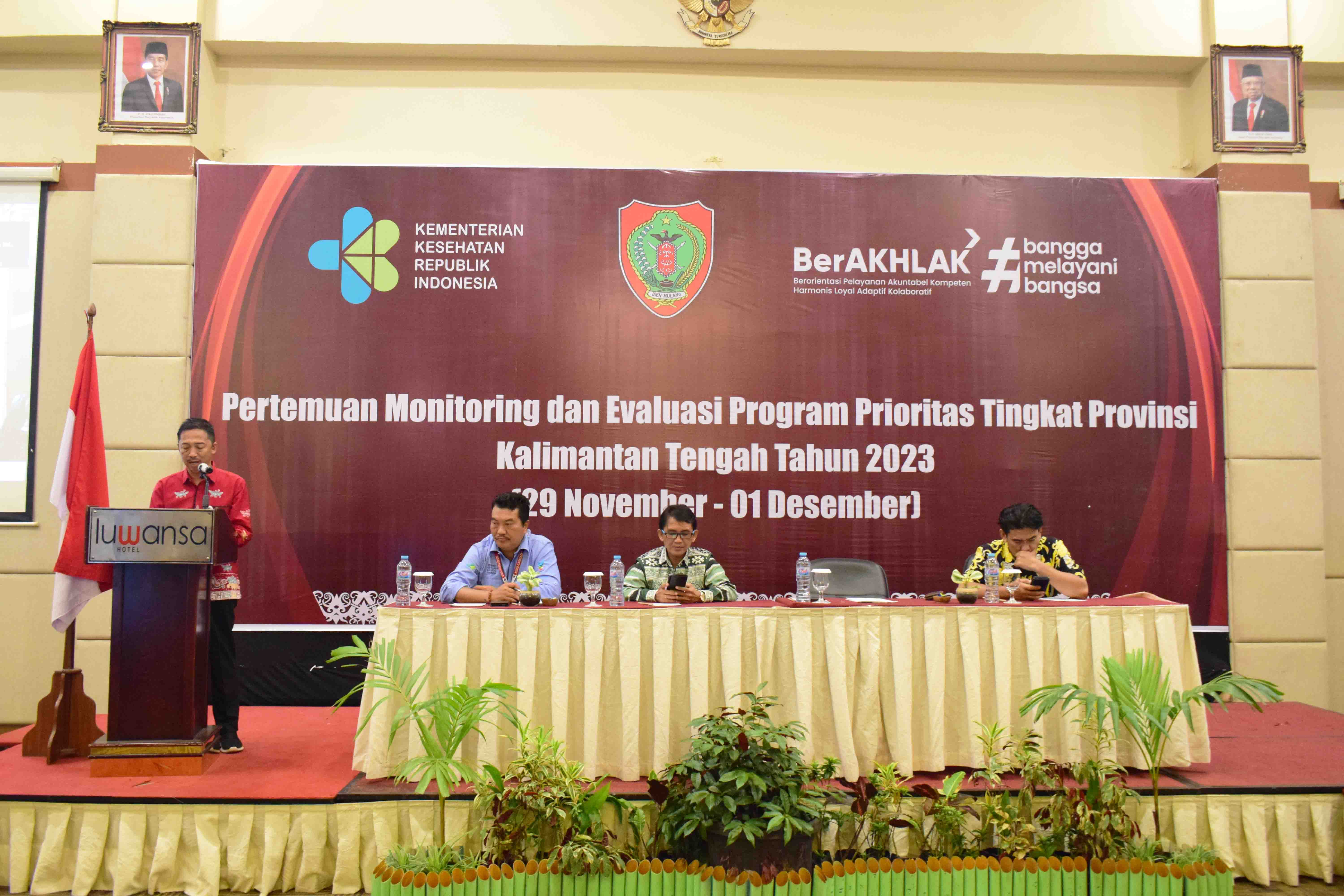 Dinkes Gelar Monev Program Prioritas dan Evaluasi Krisis Kesehatan