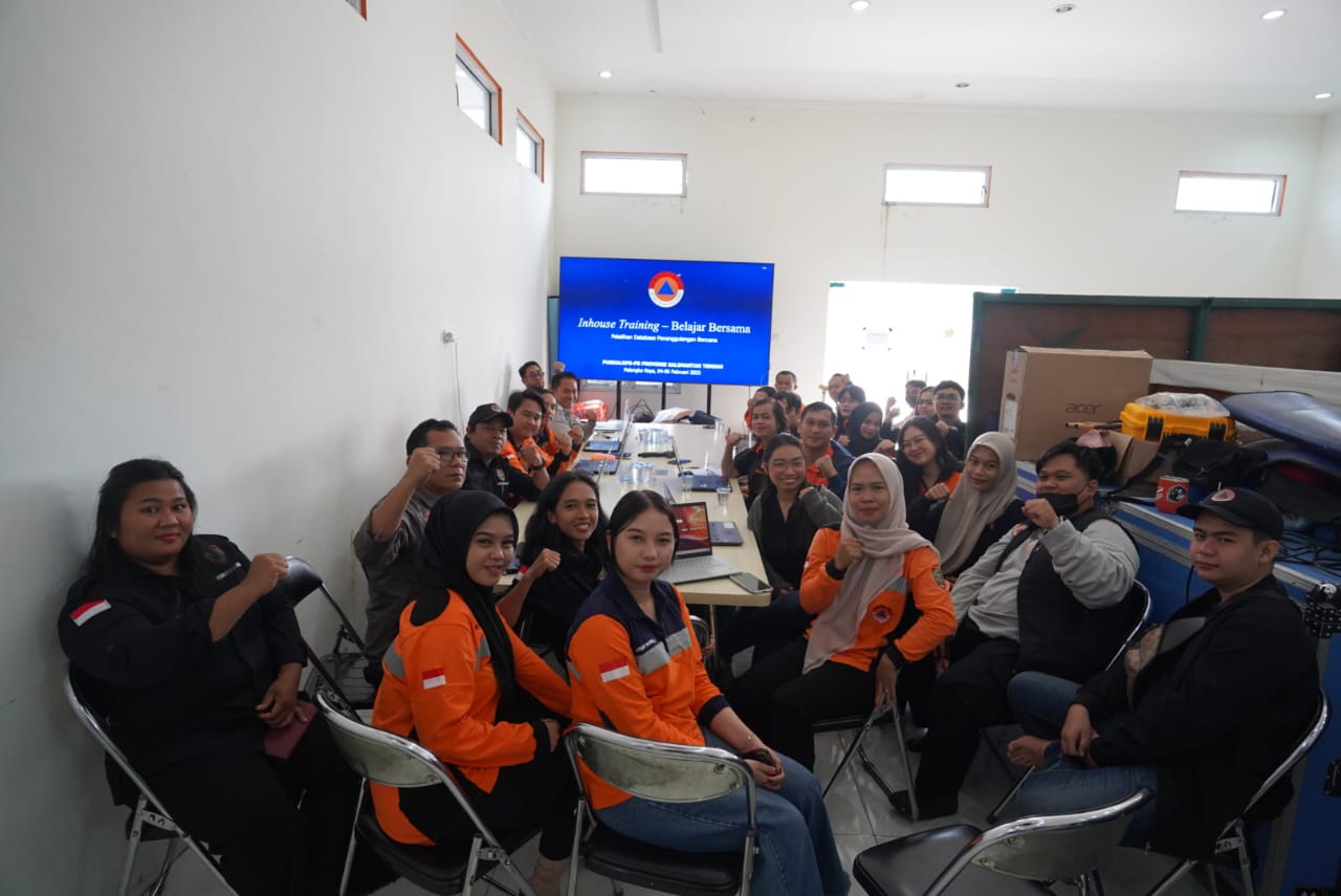 BPBD Prov. Kalteng Gelar Pelatihan Bersama In House Training