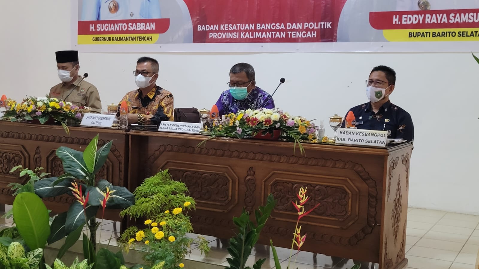 Dalam Demokrasi Menyongsong Pemilu Serentak Tahun 2024 Pemprov. Kalteng Gelar Kegiatan Pendidikan Politik Kebangsaan