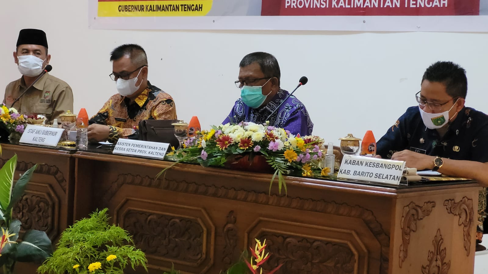 Asisten PemKesra Kalteng Sampaikan Empat Arahan Khusus Gubernur Menyongsong Pemilu 2024