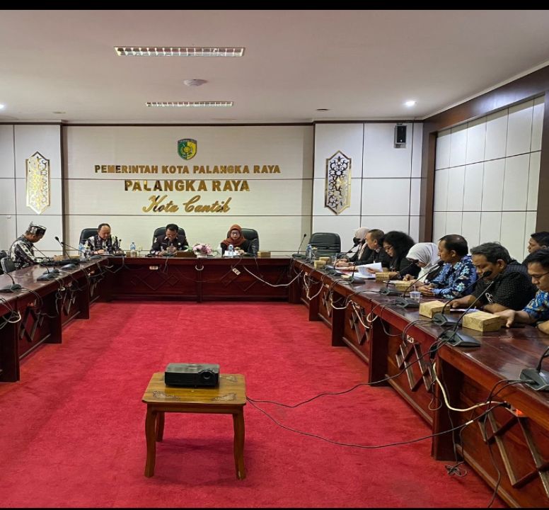 Inspektorat Daerah Prov. Kalteng Laksanakan Entry Meeting Pengawasan Penyelenggaraan Pemerintah Daerah Kota Palangka Raya