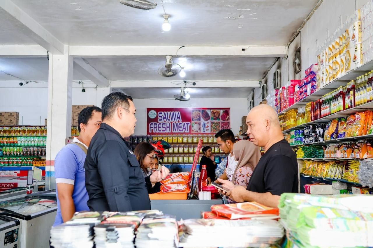 Disdagperin Prov. Kalteng Lakukan Pengawasan Pangan Segar Beku