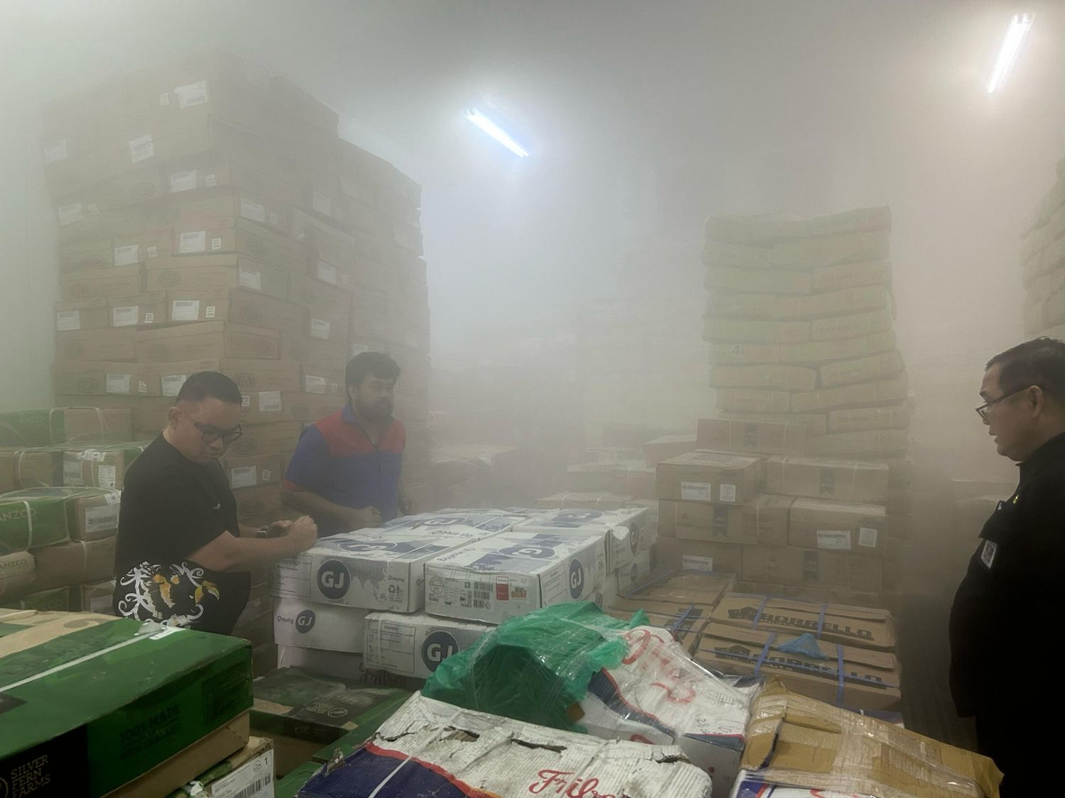 Disdagperin Prov. Kalteng Lakukan Pengawasan Pangan Segar Beku