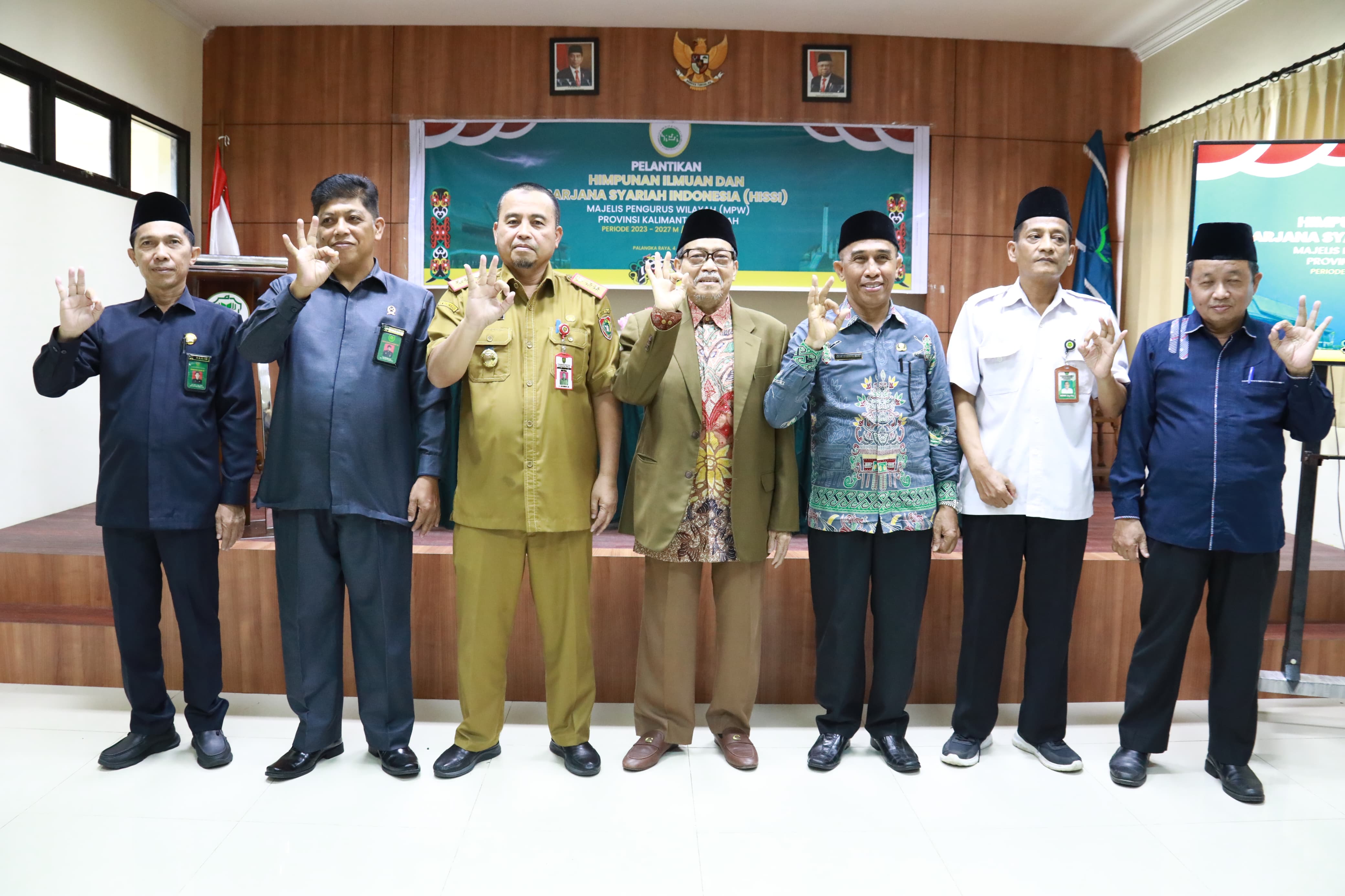 Asisten Adum Sri Suwanto Hadiri Pelantikan dan Pengambilan Sumpah MPW Himpunan Ilmuan dan Sarjana Syariah Indonesia