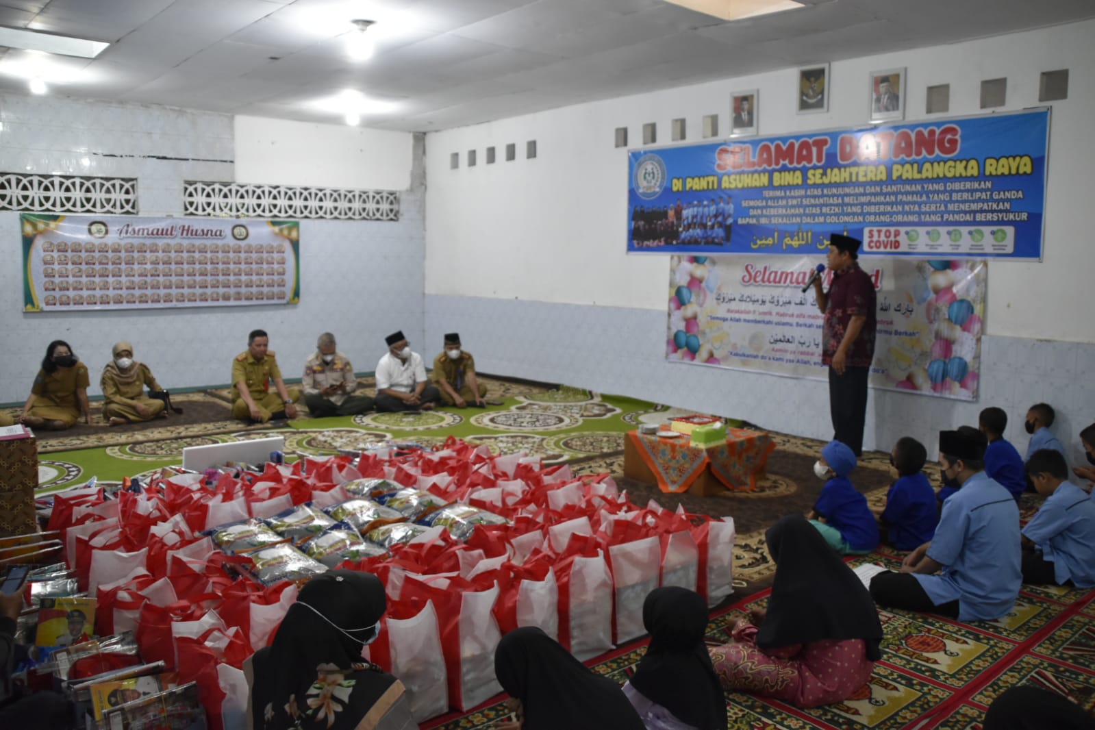 Pemprov. Kalteng Lakukan Kegiatan Anjangsana Ke Panti Asuhan Bina Sejahtera