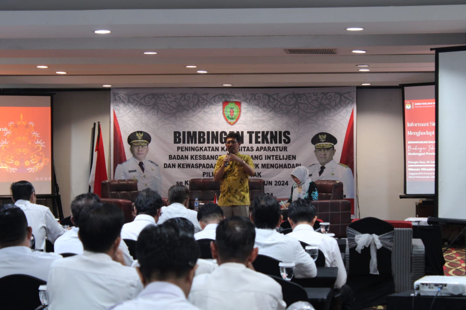 Badan Kesbangpol Prov. Kalteng Gelar Bimtek Deteksi Dini dan Cegah Dini Potensi Konflik