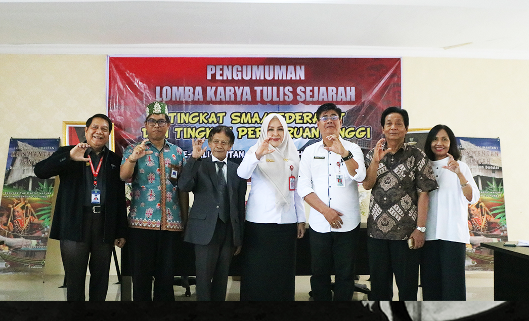 Kadisbudpar Prov. Kalteng Umumkan Pemenang Lomba Karya Tulis Sejarah Tingkat SMA/sederajat dan Tingkat Perguruan Tinggi Tahun 2023