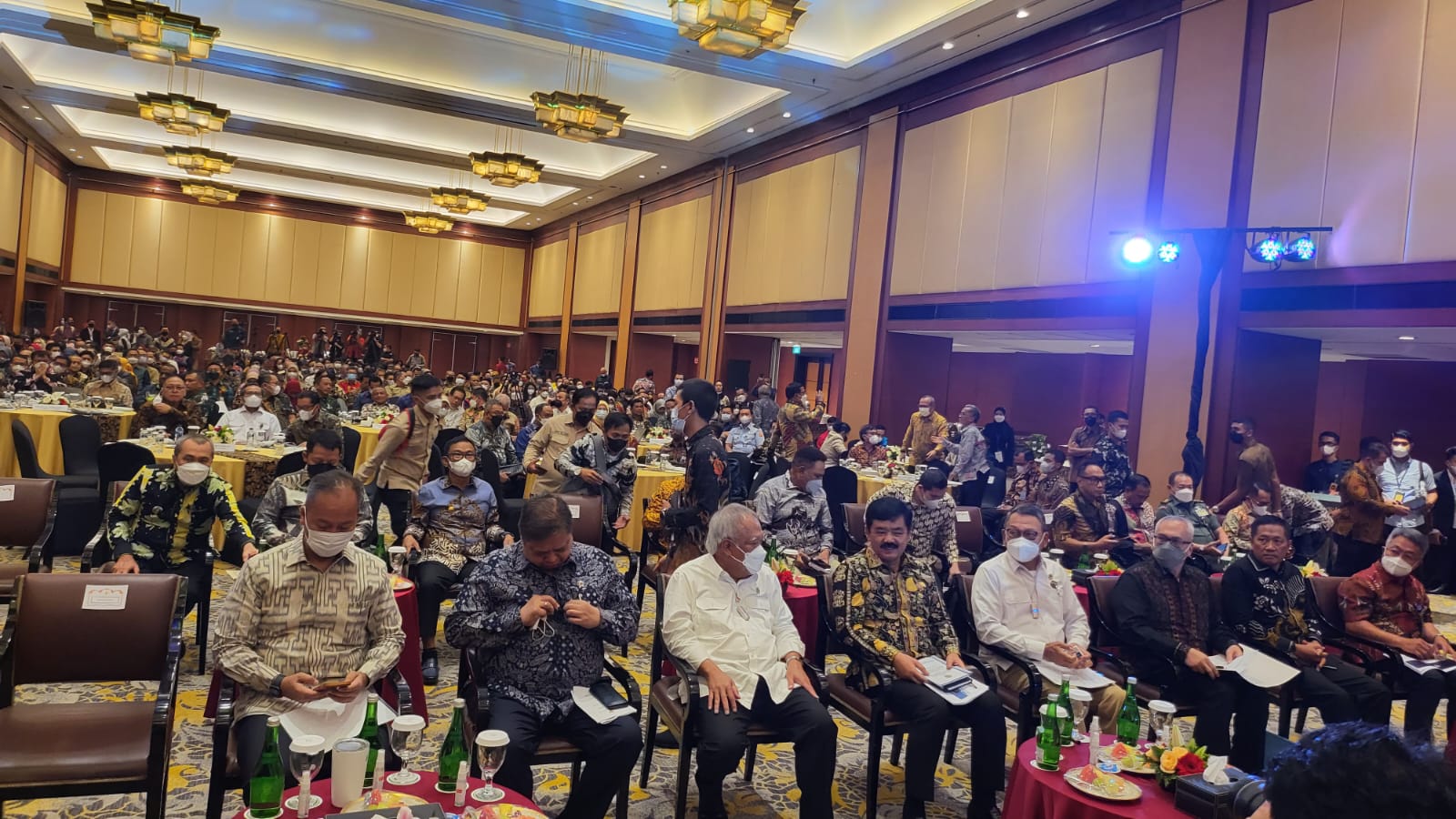 Rapat Kerja Nasional Kebijakan Satu Peta Di Hotel Borobudur Jakarta