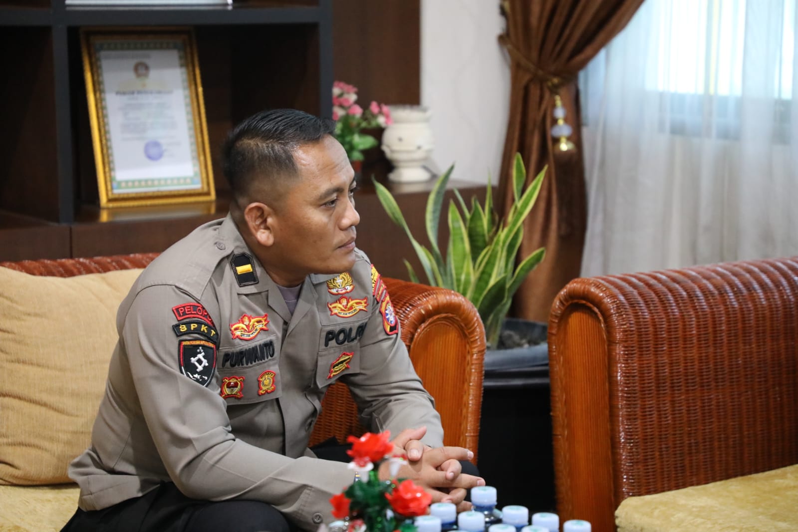 Kadis TPHP Sunarti Terima Kunjungan dari Polres Katingan