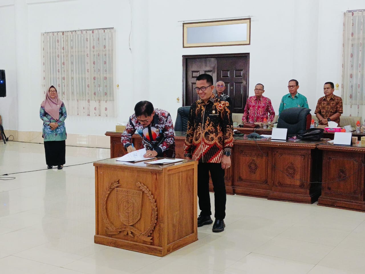 Dewan umumkan tiga calon pimpinan definitif DPRD Barsel periode 2024-2029