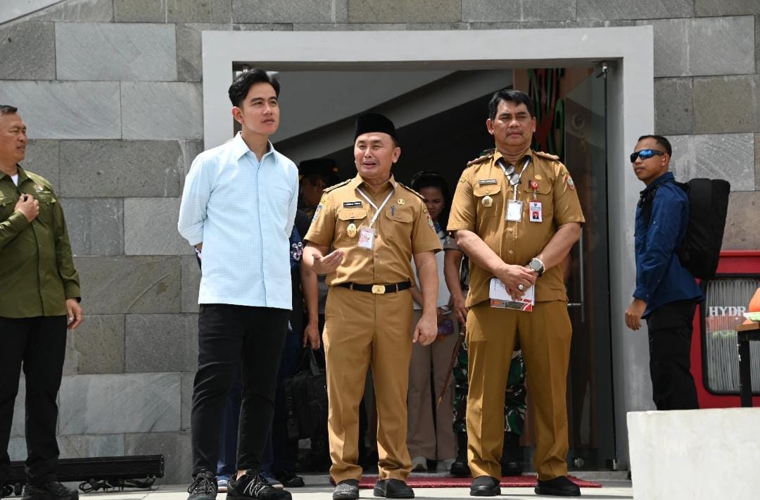 Gubernur Kalteng Sugianto Sabran Dampingi Kunker Wakil Presiden Gibran Rakabuming