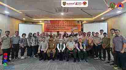 BPBPK Prov. Kalteng Ikuti Bimtek Tim Reaksi Cepat Logistik dan Peralatan Penanggulangan Bencana