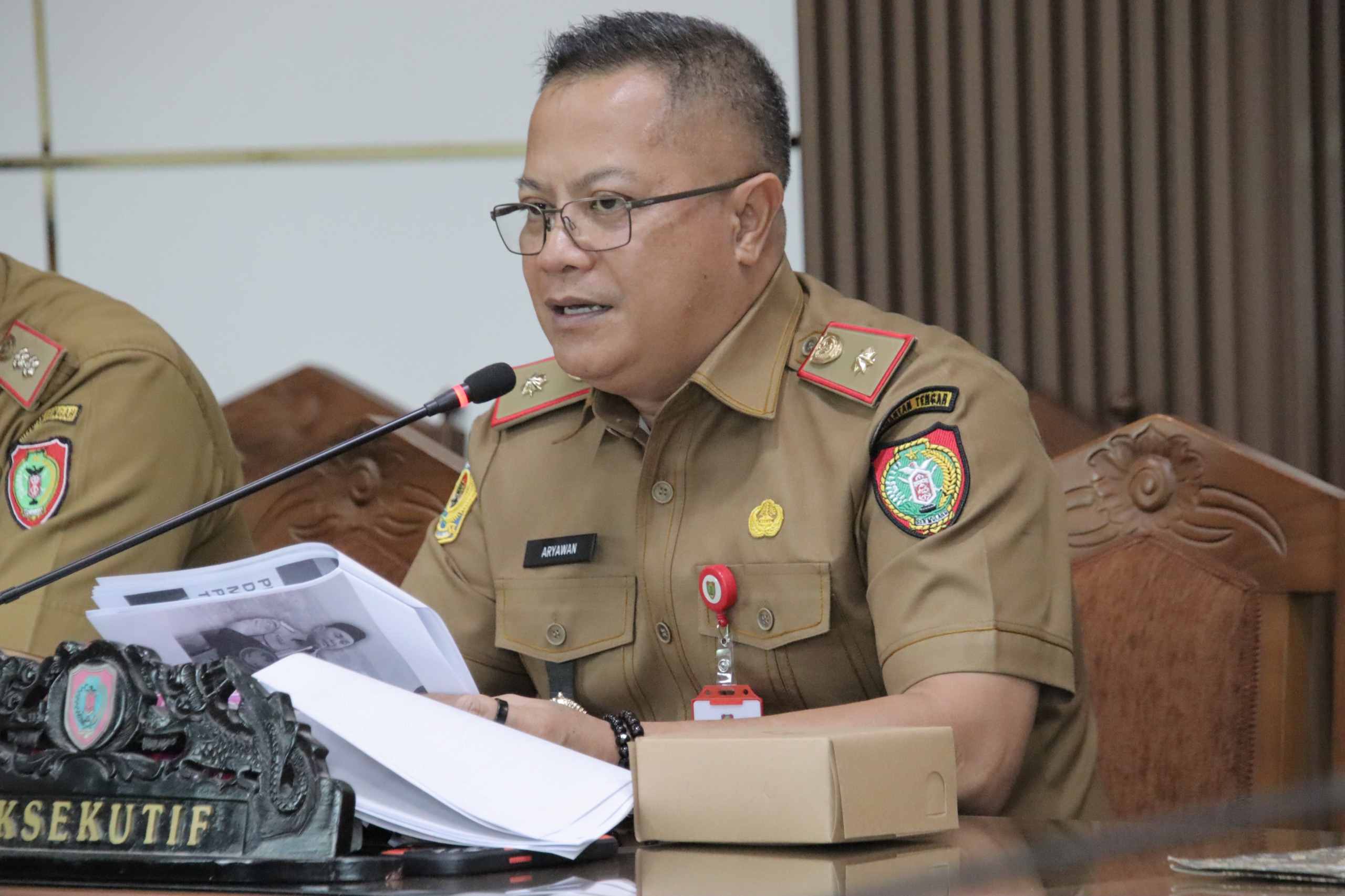 Dinas PMD Prov. Kalteng Hadiri RDP Bersama Komisi IV DPRD Provinsi Kalteng