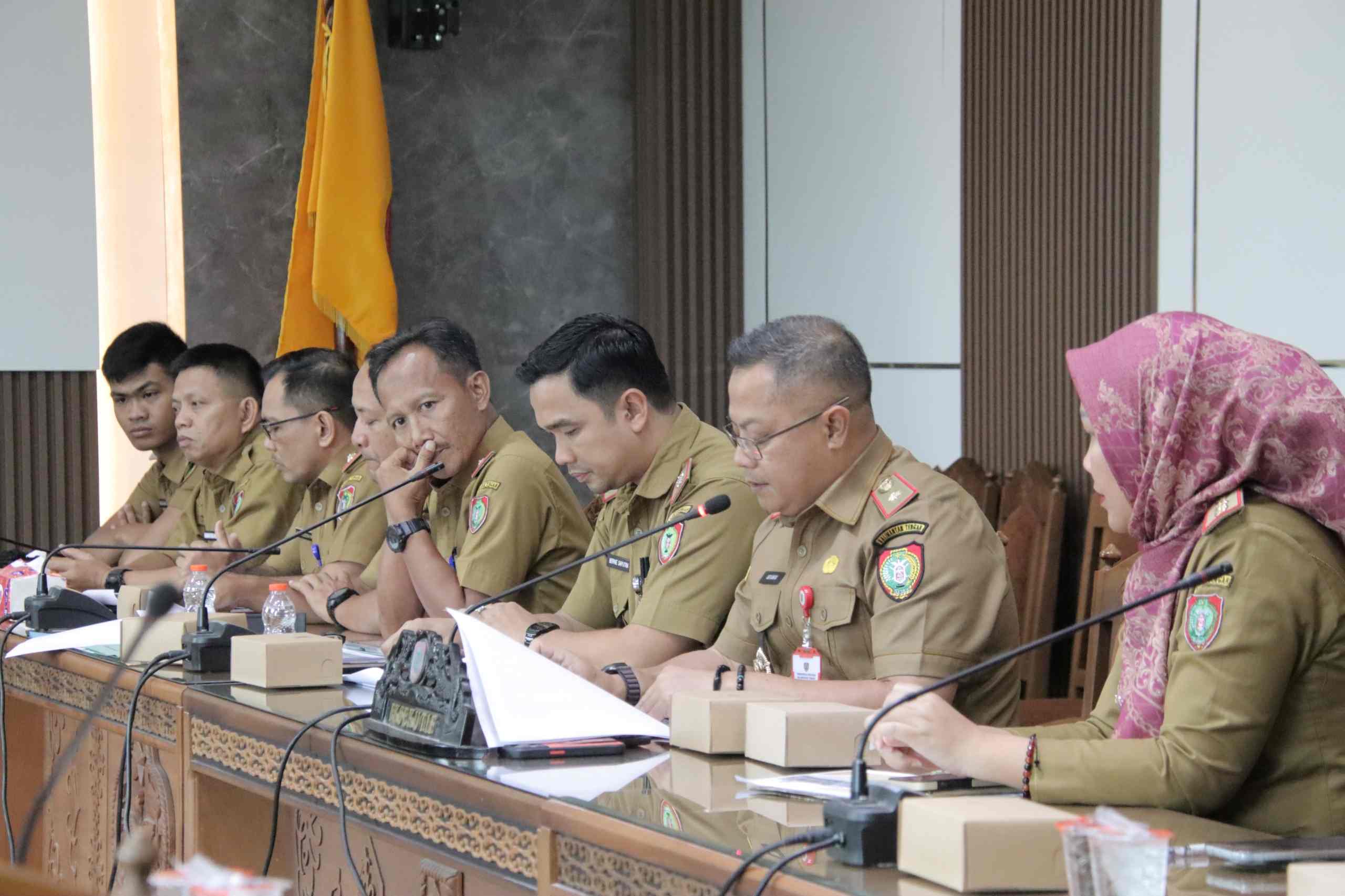 Dinas PMD Prov. Kalteng Hadiri RDP Bersama Komisi IV DPRD Provinsi Kalteng