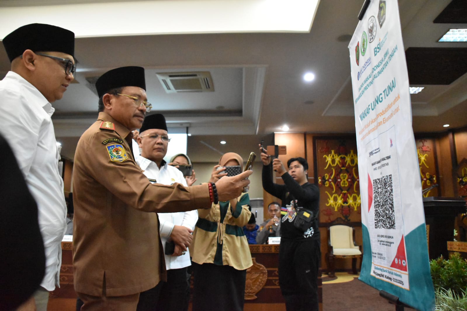 Sekda Nuryakin Secara Resmi Launching Wakaf Uang Tunai Tahun 2024