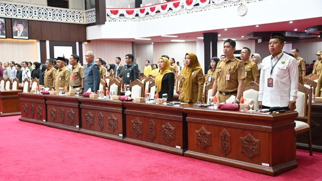 Wagub Edy Pratowo Hadiri Rapur ke - 10 (Penutupan) Masa Persidangan II Tahun Sidang 2025 Sekaligus Rapur ke - 1 (Pembukaan) Masa Persidangan III Tahun Sidang 2025