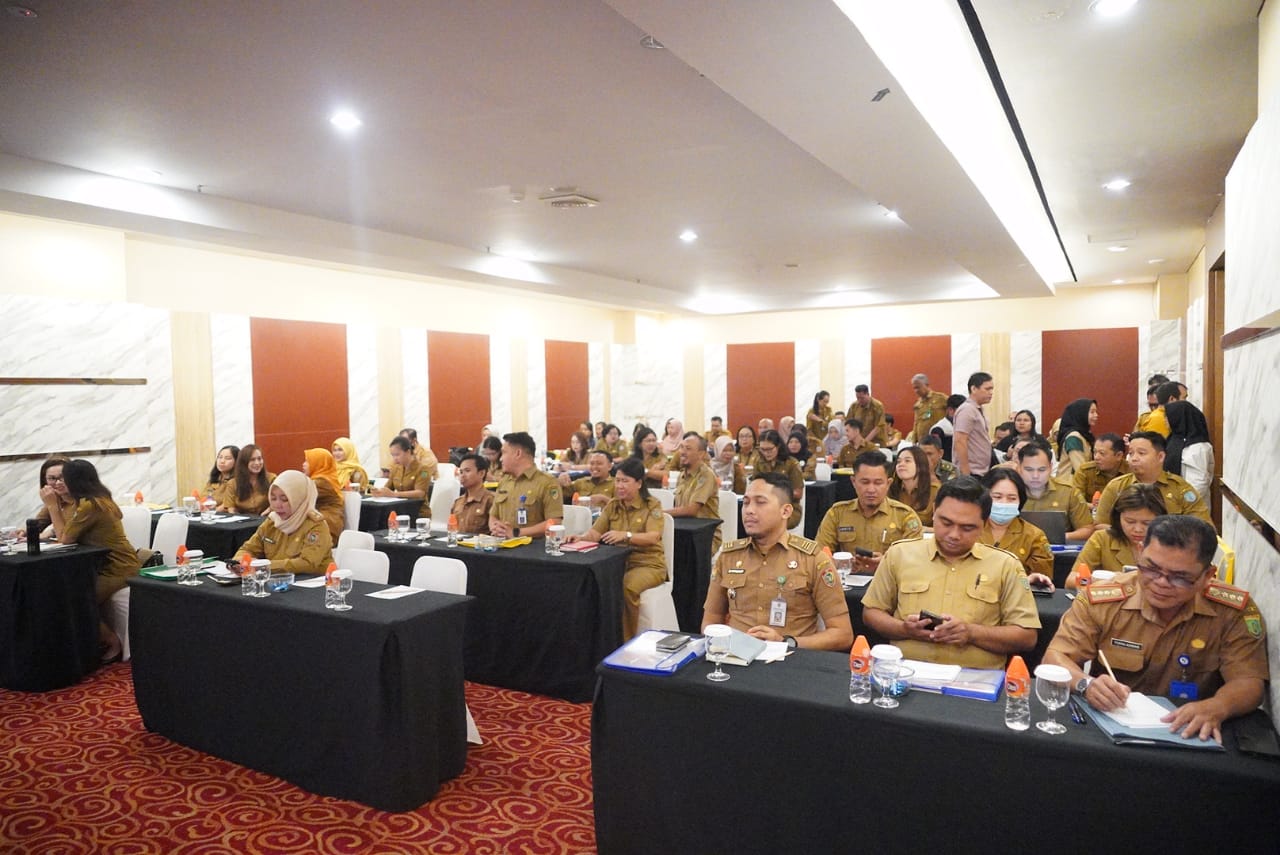 Asisten Adum Sri Suwanto Buka Rapat Inventarisasi Hasil Evaluasi Kelembagaan Perangkat Daerah Provinsi dan Kabupaten/Kota Pasca Penyederhanaan Birokrasi