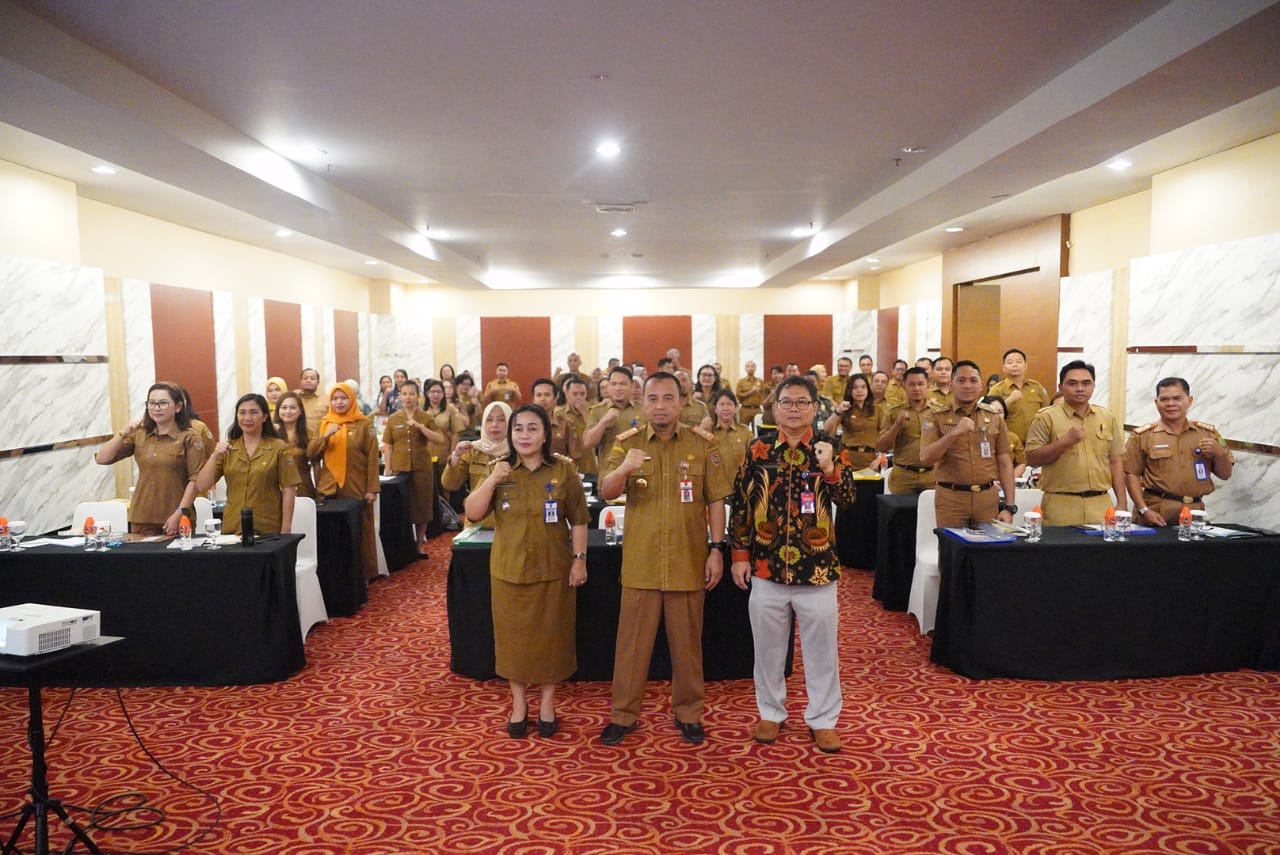 Asisten Adum Sri Suwanto Buka Rapat Inventarisasi Hasil Evaluasi Kelembagaan Perangkat Daerah Provinsi dan Kabupaten/Kota Pasca Penyederhanaan Birokrasi