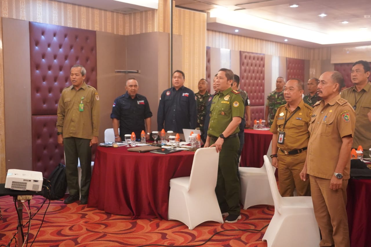 Kepala DLH Hadiri Rakor Penertiban PETI di Taman Nasional Bukit Baka Bukit Raya