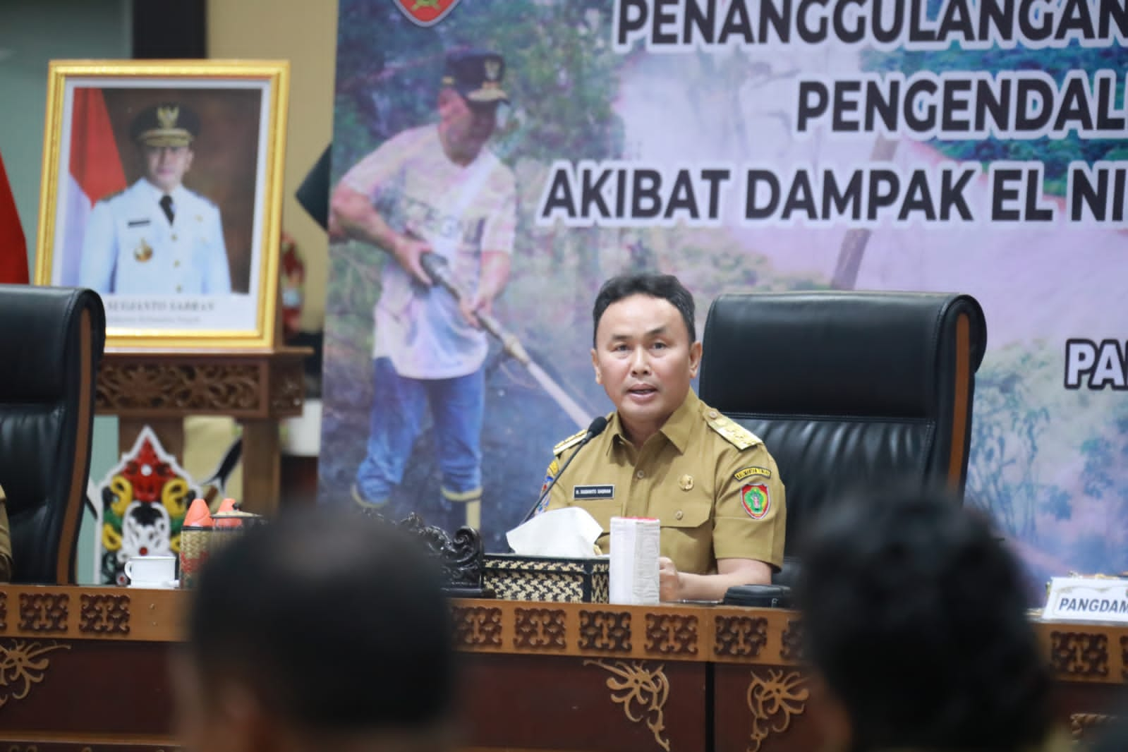 Gubernur Kalteng Sugianto Sabran Instruksikan Kepala Daerah Tetap Berada di Tempat