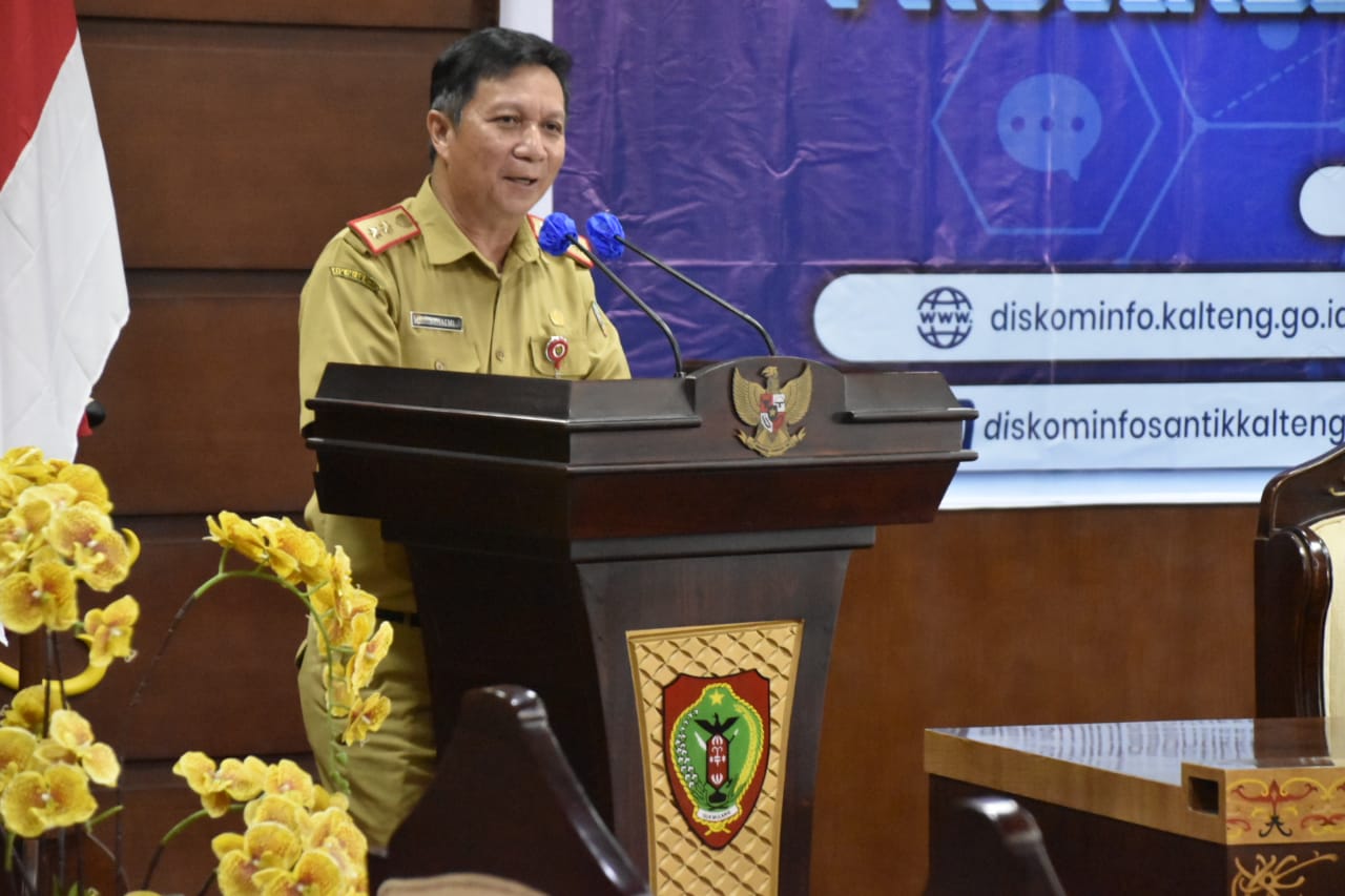 Sosialisasi Arsitektur SPBE Dan Peta Rencana SPBE Pemprov Kalteng Tahun 2023-2027