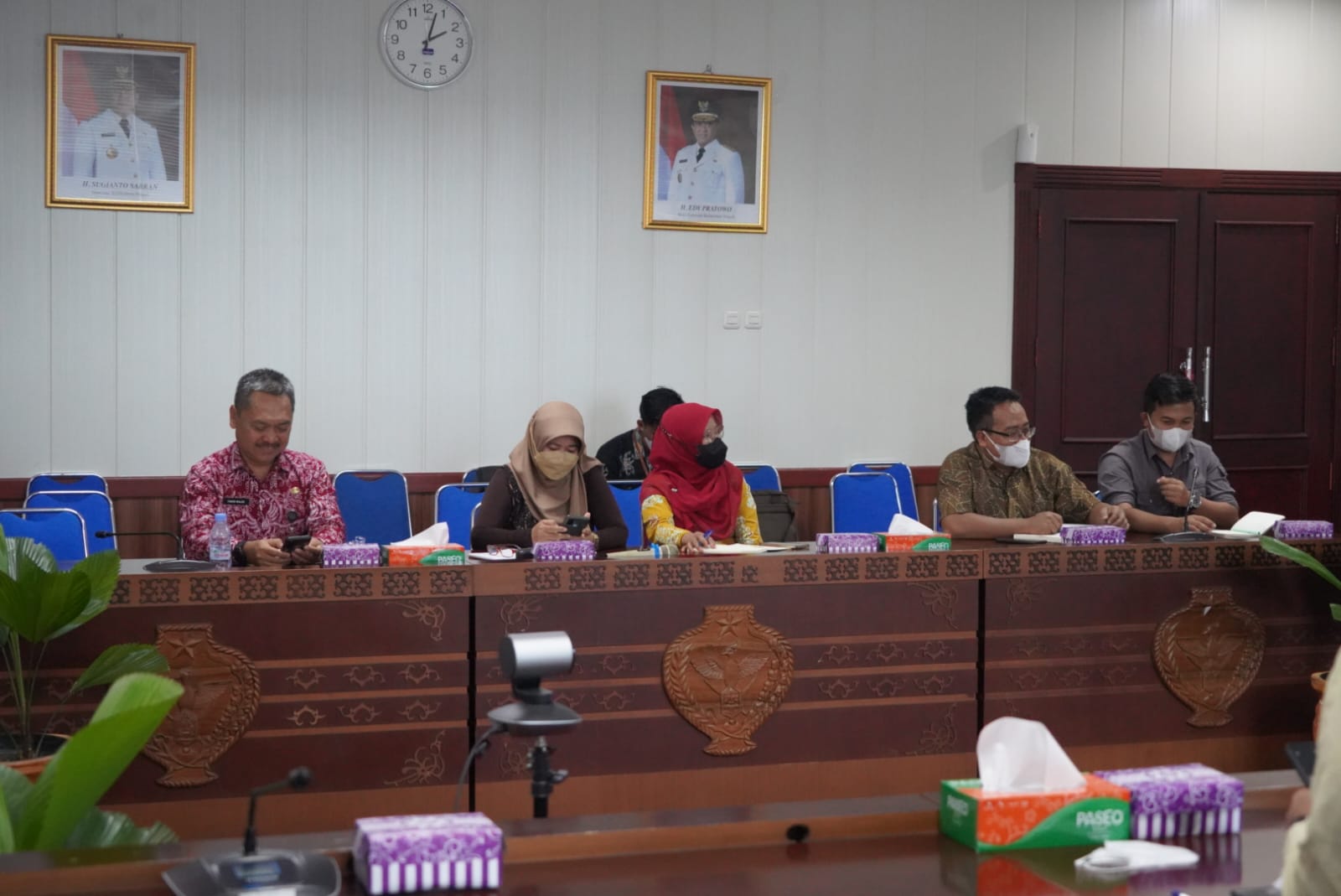 Sahli Yuas Elko Pimpin Rapat Persiapan Evaluasi Kinerja TPID Dan Pertumbuhan Ekonomi Kalteng