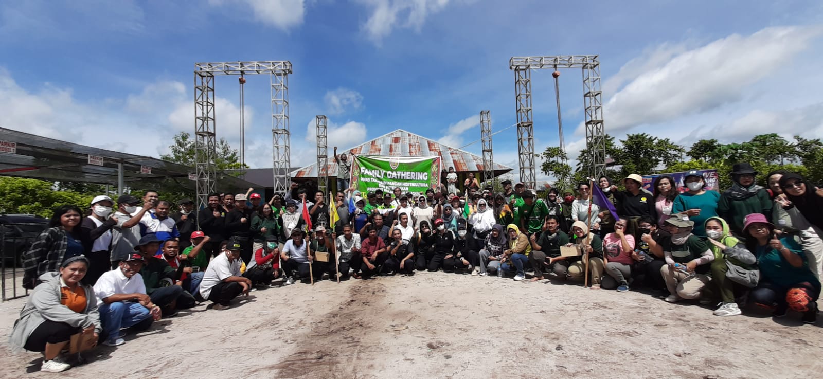 Family Gathering di Kebun Wisata Agro Larosa Palangka Raya