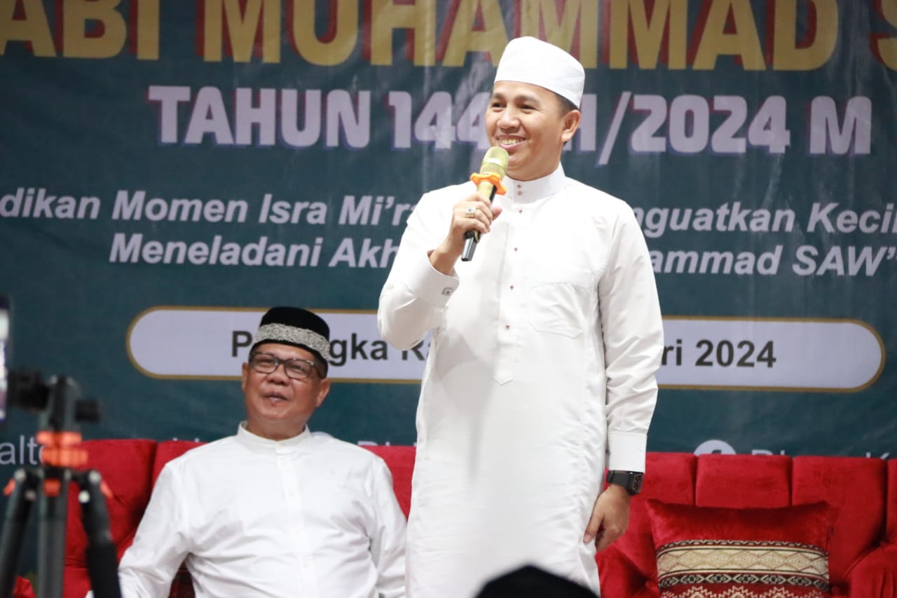 Kadislutkan Darliansjah Hadiri Peringatan Isra Mi`raj Nabi Muhammad SAW Tahun 1445 H/2024 M