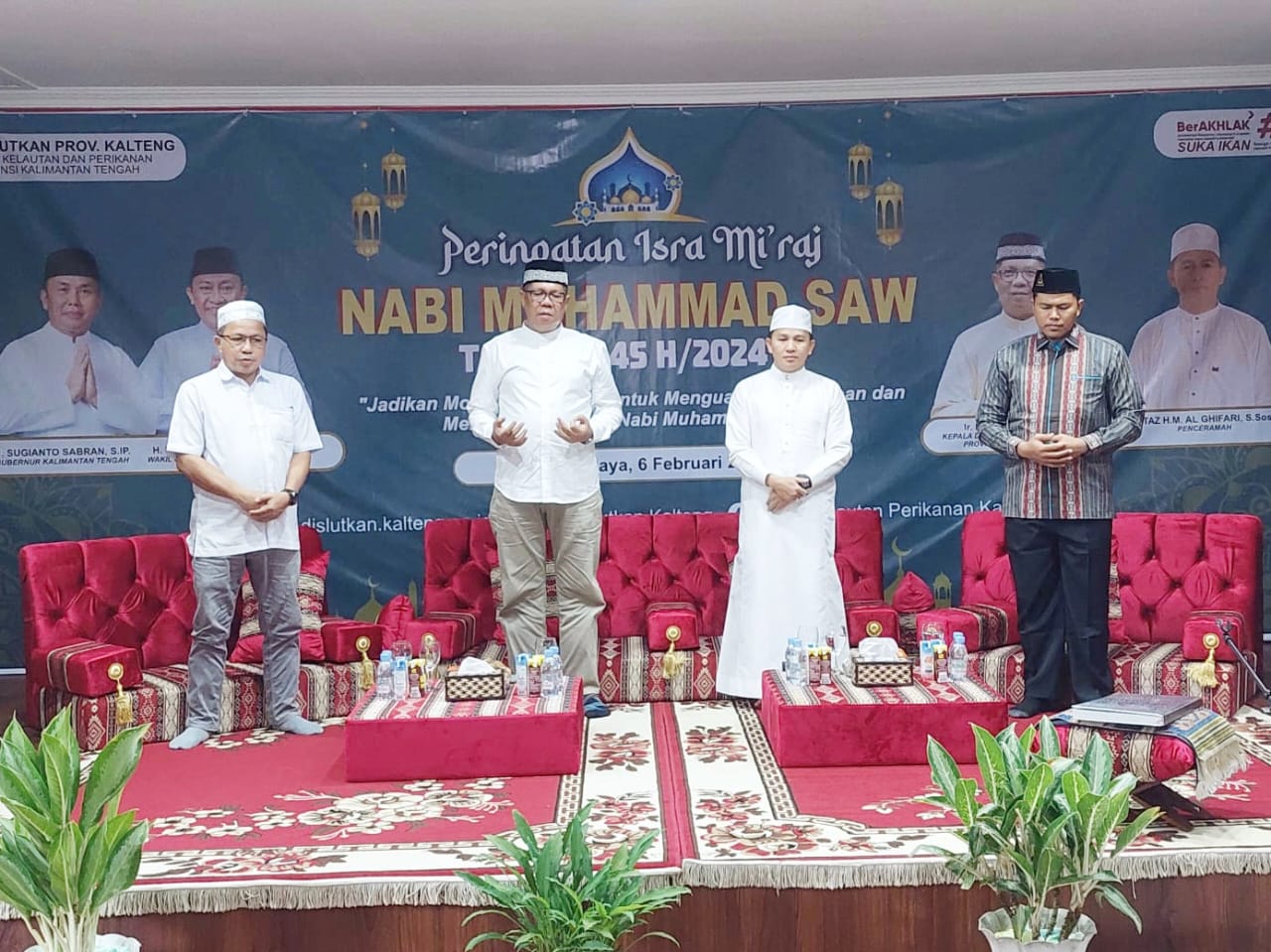 Kadislutkan Darliansjah Hadiri Peringatan Isra Mi`raj Nabi Muhammad SAW Tahun 1445 H/2024 M