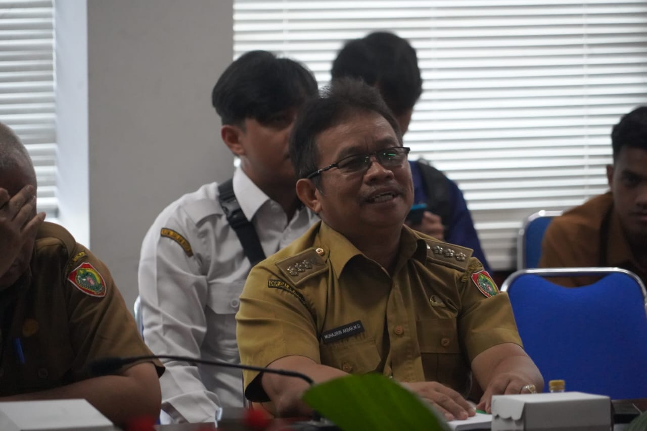 Sahli Yuas Elko Pimpin Rapat Evaluasi TPID Terhadap Rilis BPS Terkait Inflasi Daerah