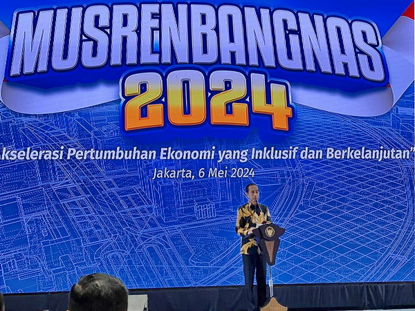 Wagub Kalteng Edy Pratowo Bersama Kepala Bappedalitbang Leonard S. Ampung Hadiri Musrenbangnas 2024