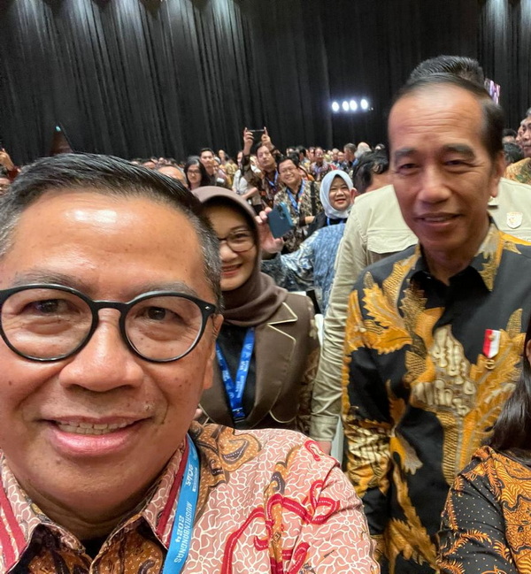 Wagub Kalteng Edy Pratowo Bersama Kepala Bappedalitbang Leonard S. Ampung Hadiri Musrenbangnas 2024