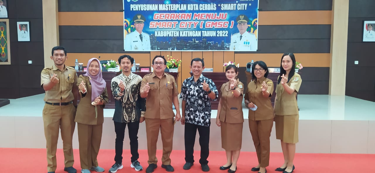 Diskominfosantik Prov. Kalteng Hadiri Kegiatan Bimtek Tahap I Penyusunan Masterplan Smart City