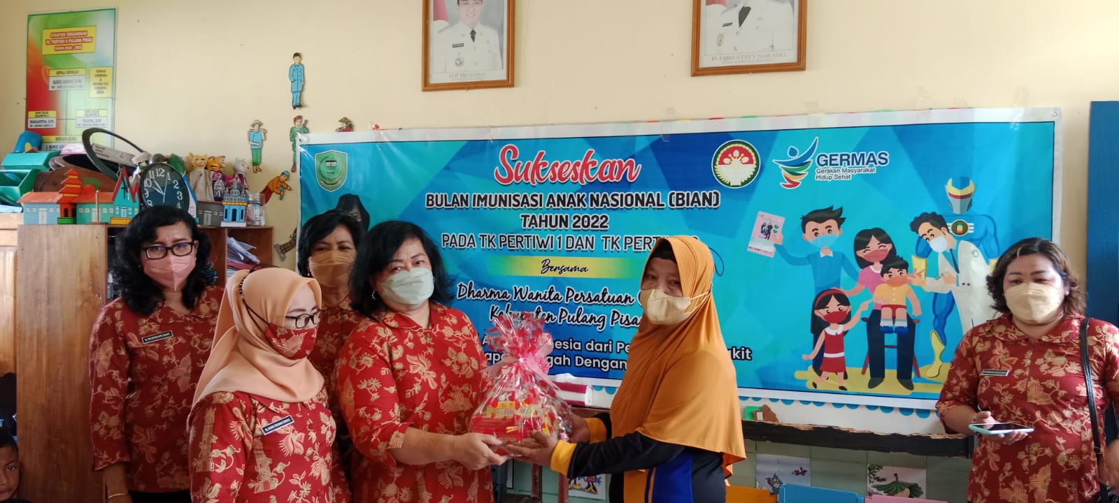 DWP Kab. Pulang Pisau Salurkan Bantuan Dalam Rangka Peringati BIAN Tahun 2022