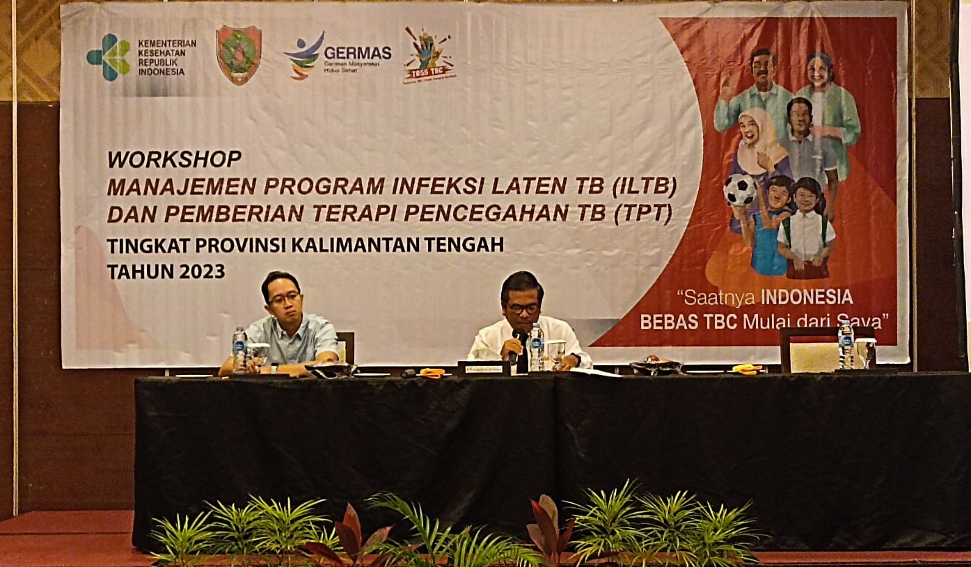 Dinkes Prov. Kalteng Melalui Bidang Pencegahan dan Pengendalian Penyakit Gelar Workshop Manajemen Program ILTB dan Pemberian TPT