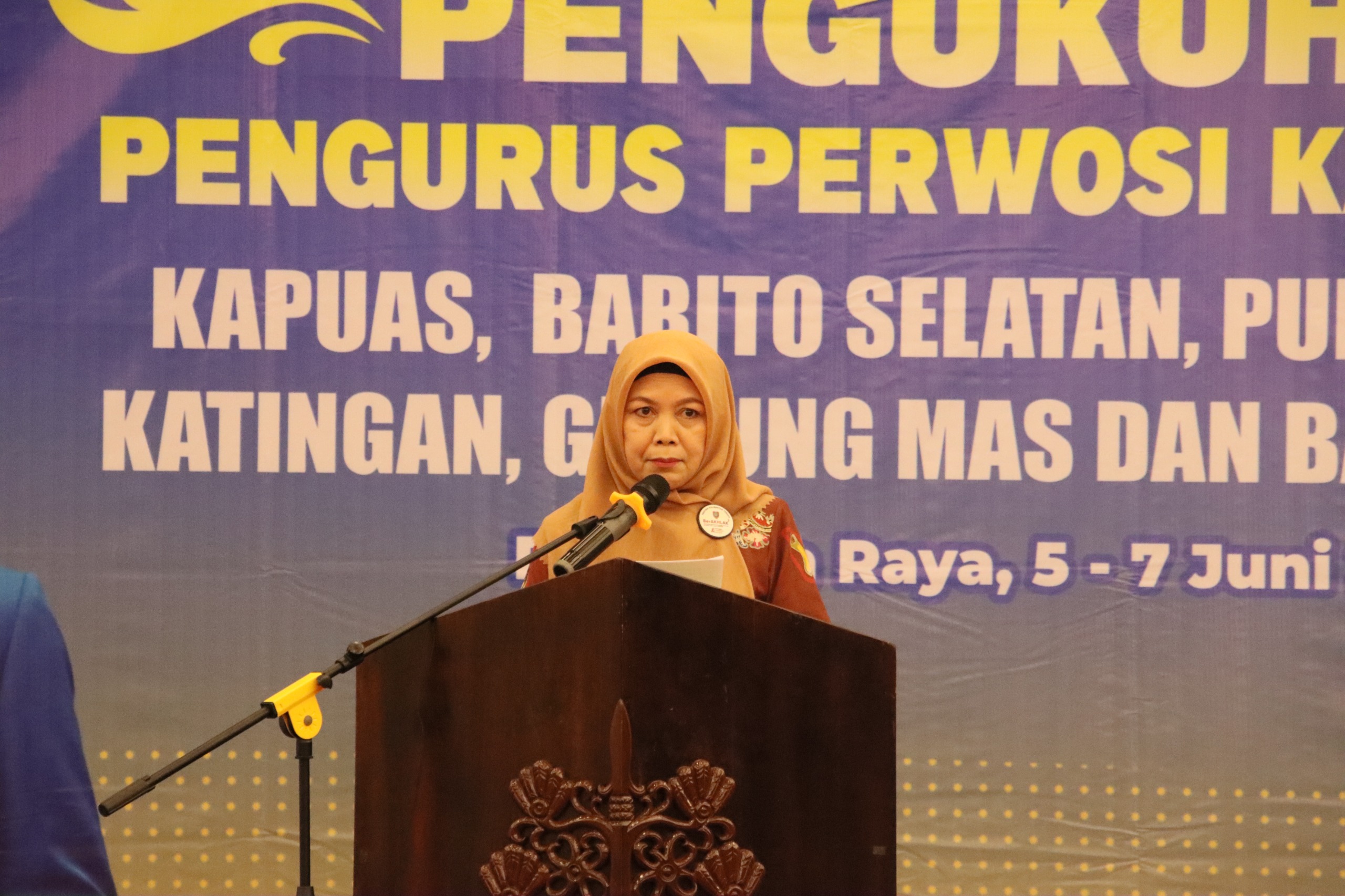 Pengukuhan Pengurus Persatuan Olahraga Wanita Indonesia 