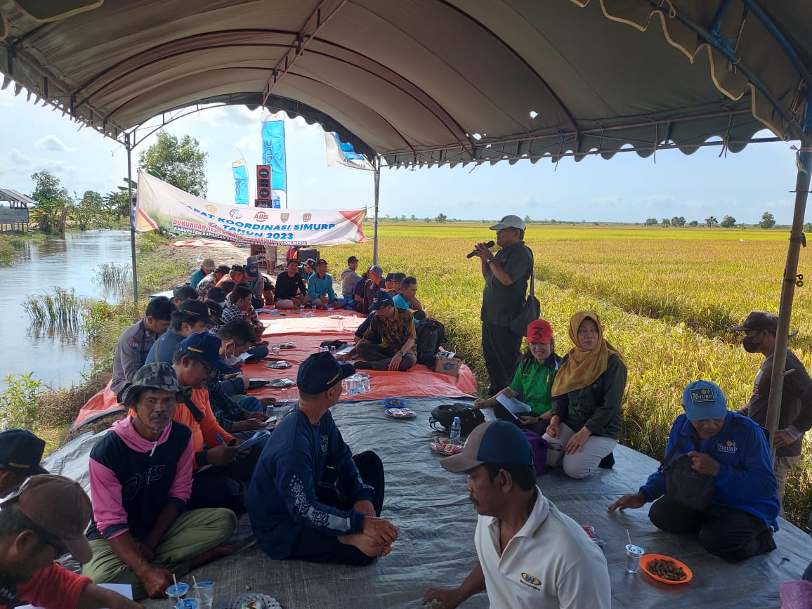 Kepala Dinas TPHP Sampaikan Rakor yang Dilaksanakan Bertujuan Untuk Melakukan Konsolidasi dan Koordinasi Program SIMURP di Provinsi dan Kabupaten