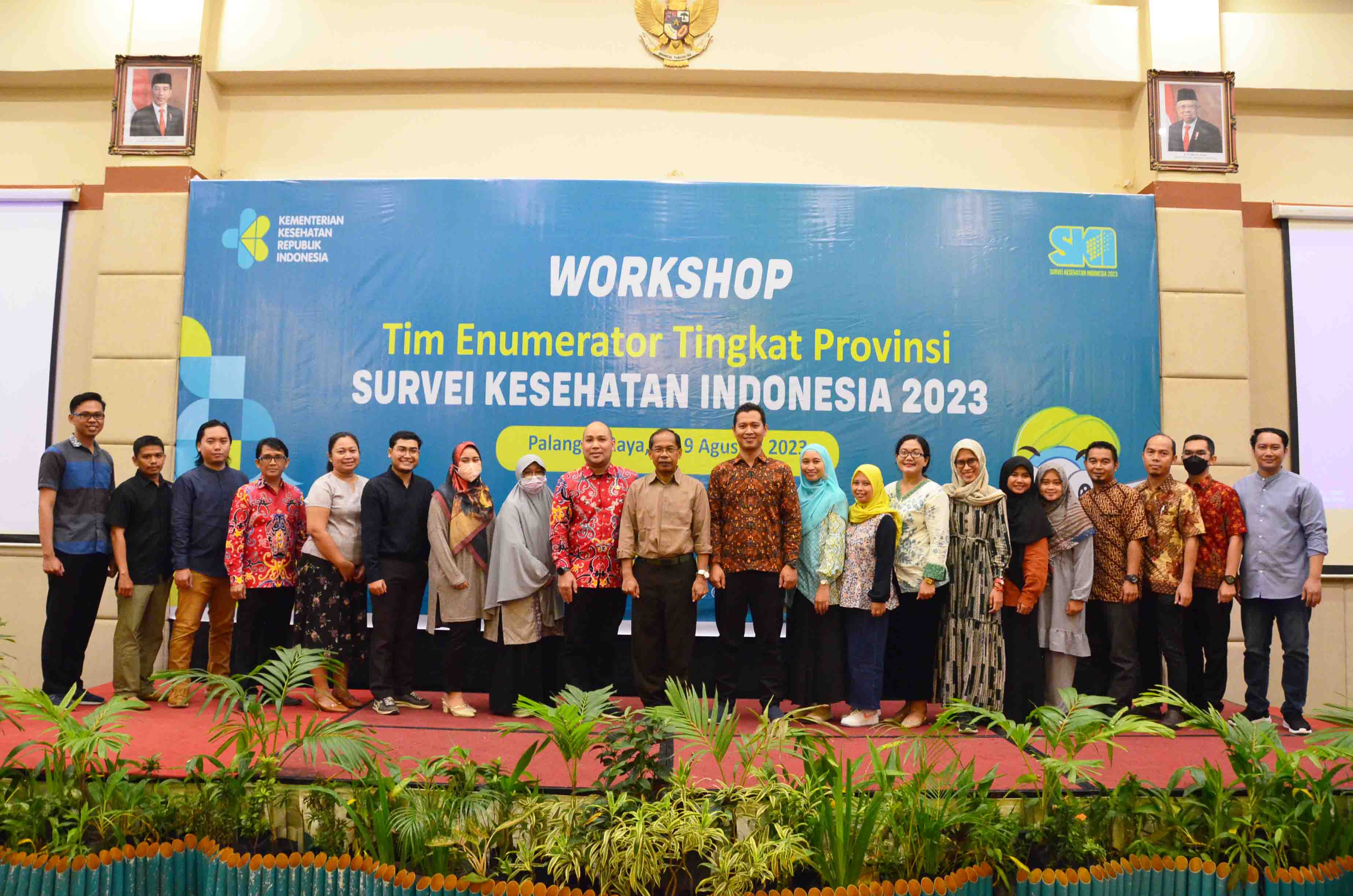 Kepala Dinkes Prov. Kalteng Suyuti Syamsul Buka Workshop Tim Enumurator Survey Kesehatan Indonesia Tingkat Prov. Kalteng Tahun 2023