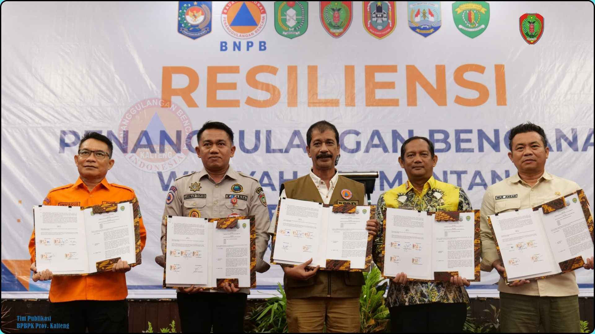 Kepala Pelaksana BPBPK Prov. Kalteng Ahmad Toyib Hadiri Resiliensi Penanggulangan Bencana