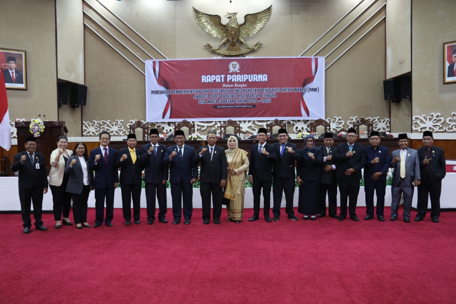 Wagub Kalteng Edy Pratowo Menghadiri Rapat Paripurna ke-15 Masa Persidangan II