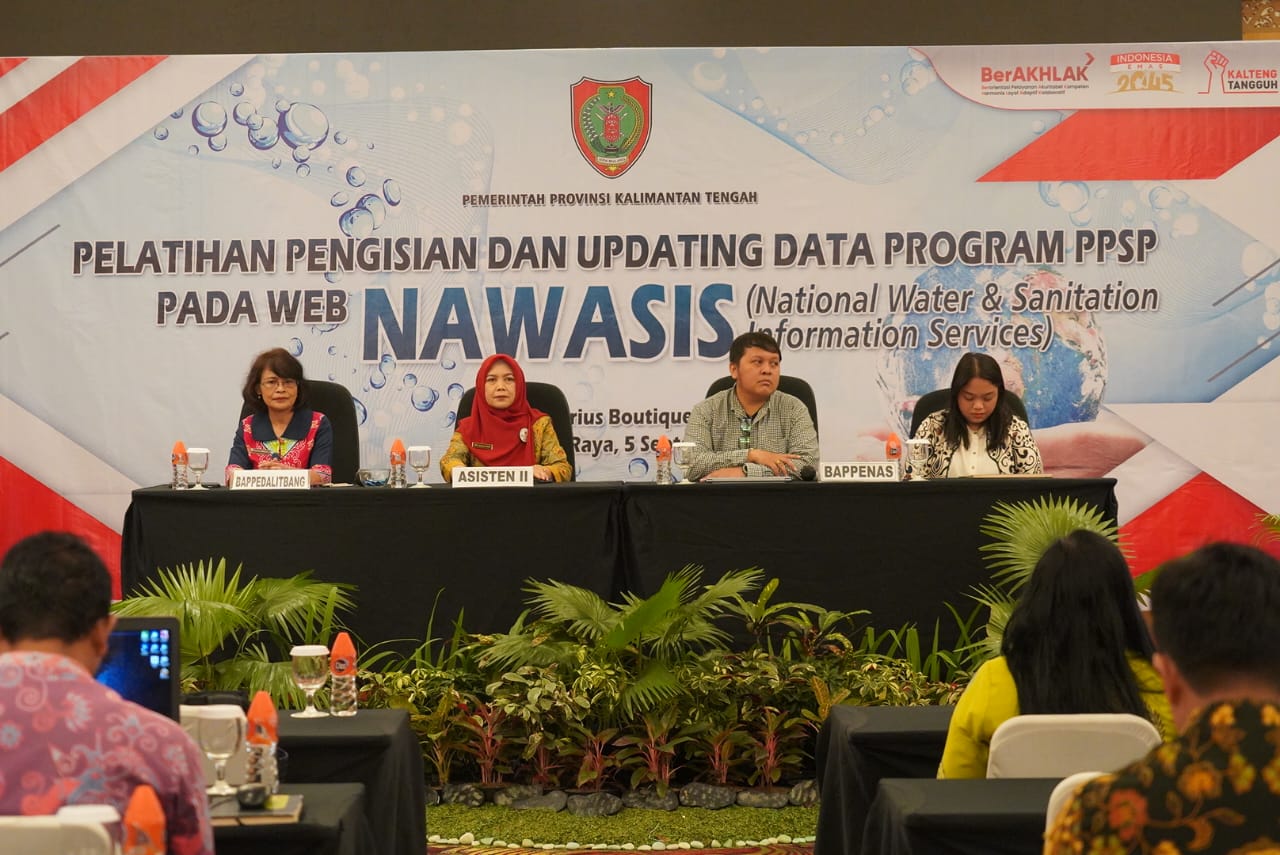 Asisten Ekbang Sri Widanarni Buka Pelatihan Pengisian dan Updating Data Program PPSP