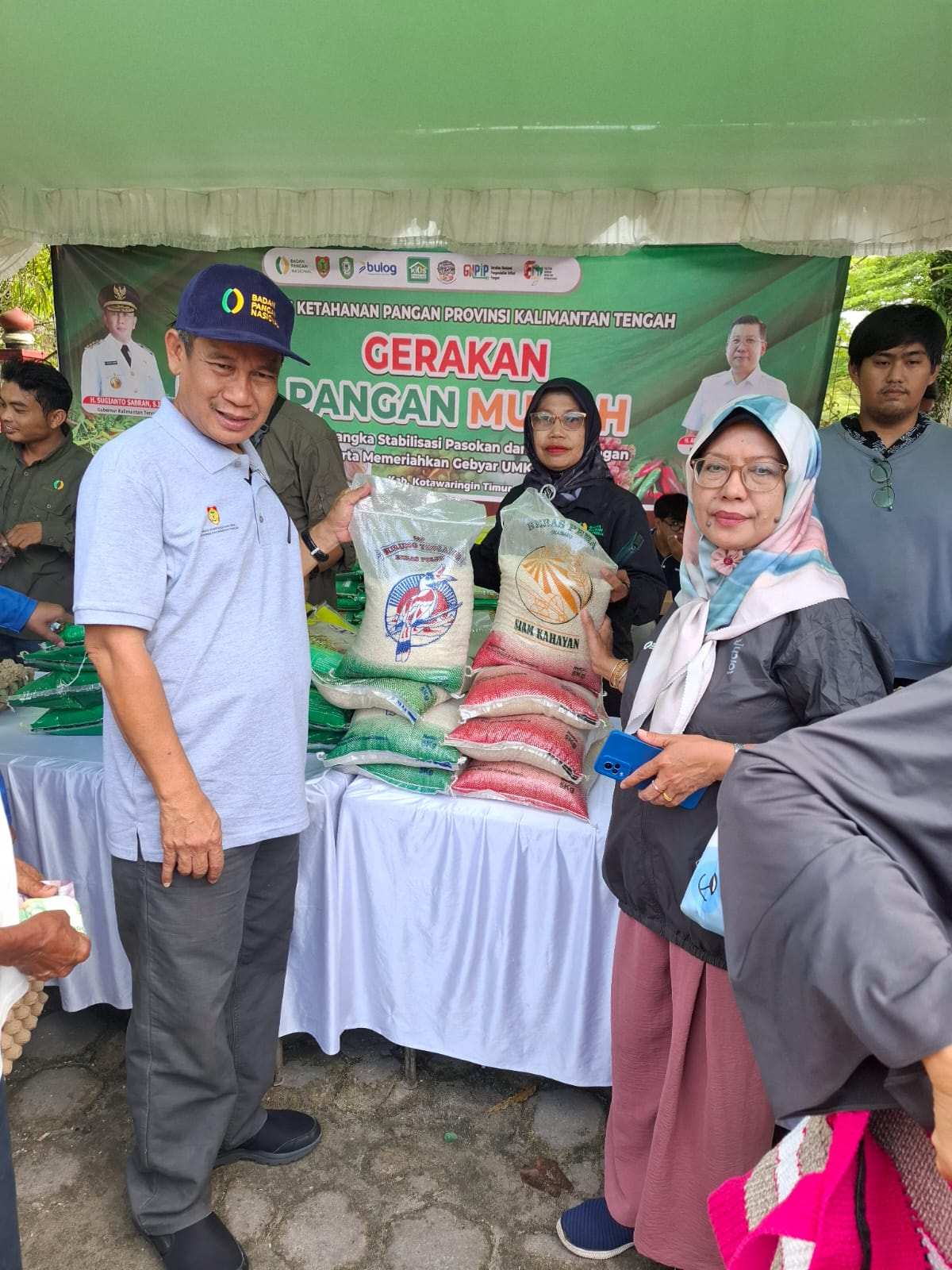 Dinas Hanpang Prov. Kalteng Gelar Gerakan Pangan Murah