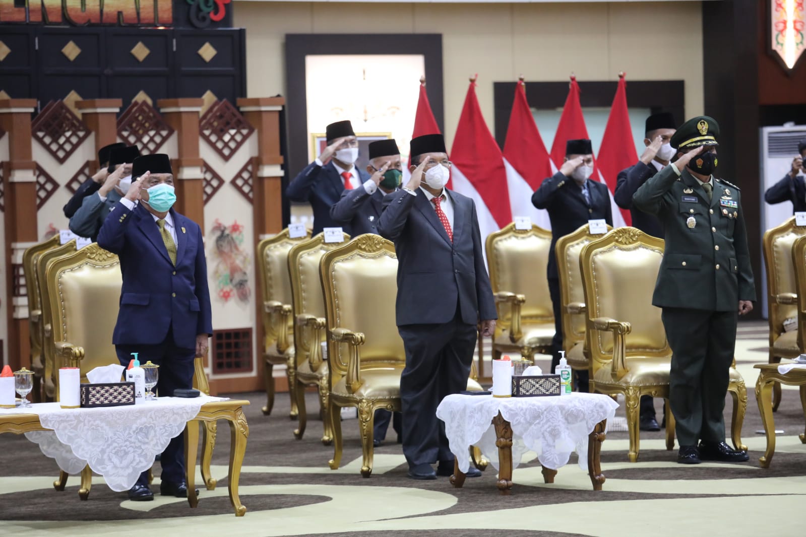 Pj. Sekda Kalteng Hadiri Upacara Peringatan Hari Kesaktian Pancasila