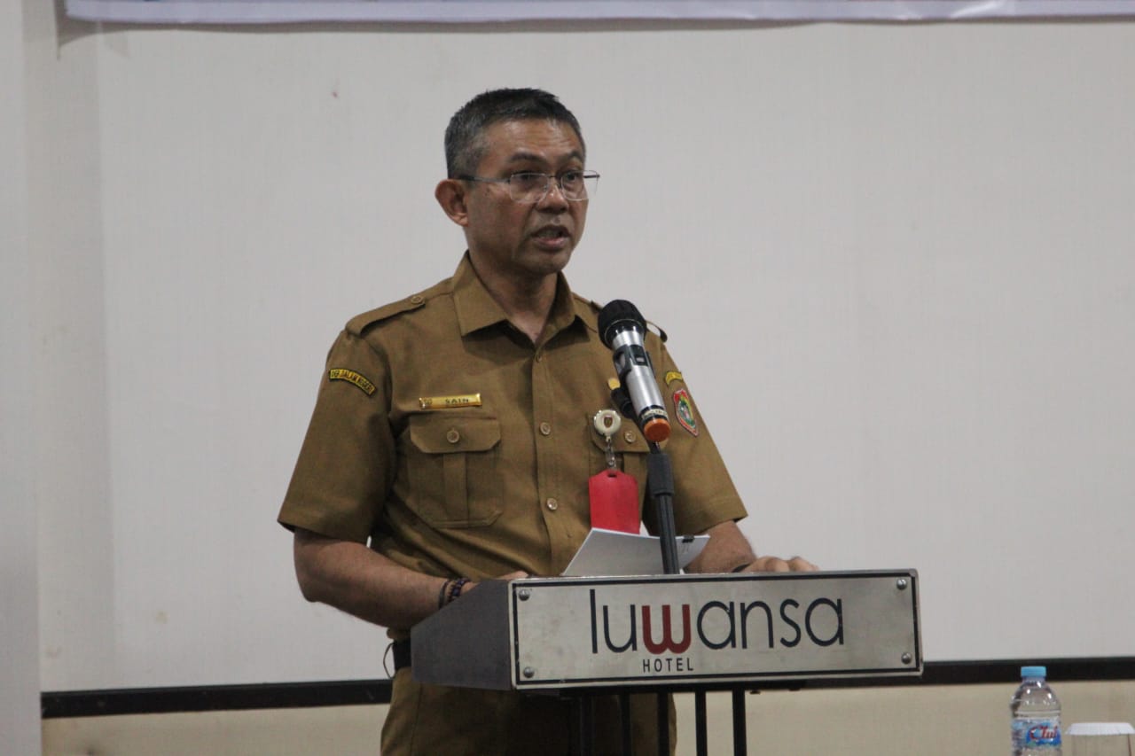 Plh Sahli Pemkumpol Ahmad Husain Buka Rapat Asistensi dan Supervisi LPPD Kabupaten/Kota Regional Kalteng