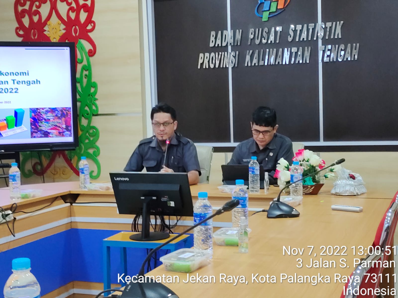 BPS Prov. Kalteng Gelar Konferensi Pers Berita Resmi Statistik